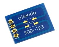 ★取扱終了★ピッチ変換基板（SOD-123）(10枚入)
