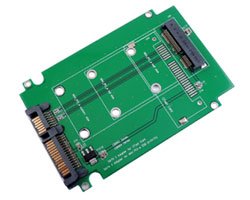 画像1: ★取扱終了★SATA IIアダプタforミニPCIe SSD