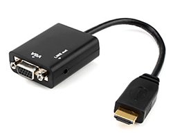 画像1: HDMI-VGA変換アダプタ