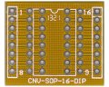 ★2.54/2.54★変換基板★DIP-16★