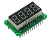 ★取扱終了★7セグLEDwith 基板(完成品)