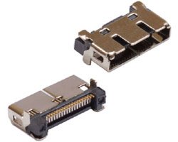 画像1: USBコネクタ(18P)
