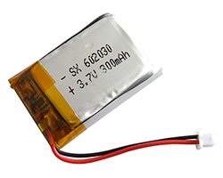 画像1: リチウムポリマー電池★3.7V/300mAh★