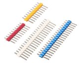 ★終了予定★カラーピンヘッダ（2.54mm/単列）