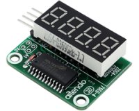 ★I2C★4桁7セグLED表示器キット