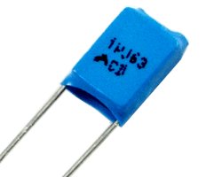 画像1: 63V1uF★フィルムコンデンサ（20個入）