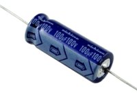 ★100V100uF★国産チューブラ型電解コンデンサ