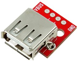 画像1: USBコネクタwith基板