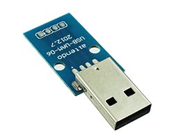 画像1: USBコネクタwith基板