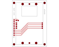 画像1: スマートカードソケット基板