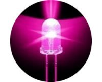 ★特売品★φ5★ピンク色LED（20個入）