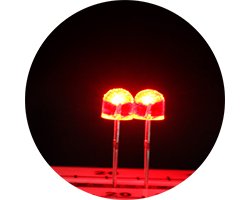 画像1: ★取扱終了★帽子型LED（φ5mm/20個入）