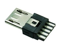 マイクロUSBプラグ(5P)