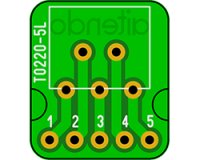 ★TO-220★ピッチ変換基板（3枚入）