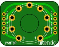 真空管ソケット変換基板（2枚入）