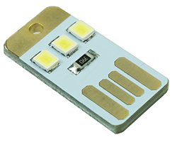 画像1: USB直挿小型LEDランプ
