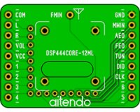 DSPラジオモジュールDIP化基板（444）