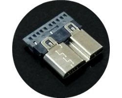 画像1: ★取扱終了★マイクロUSB3.0プラグ（B/オス）