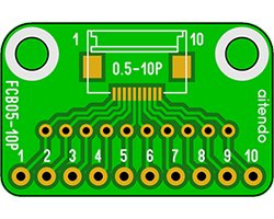 画像1: FFC変換基板（0.5/10P）