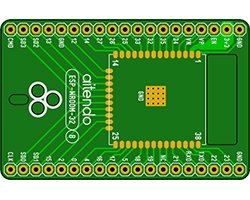 画像1: WiFiモジュール変換基板