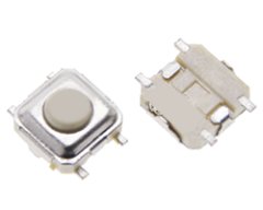 ☆3.1x3.1☆みにタクトスイッチ（20個入） - aitendo