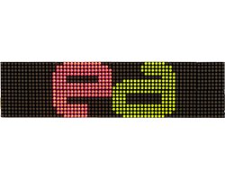 画像1: 2色LED表示器ユニット（64x16）