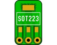 ★SOT-89/223★ピッチ変換基板（10枚入）