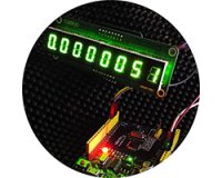 国産LED表示器基板単体