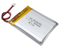 リチウムポリマー電池★3.7V/900mAh★