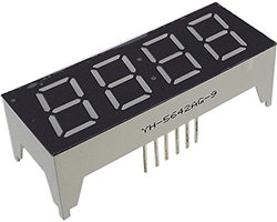 画像1: ★特売品★0.56★4桁7セグLED表示器（黄緑色）