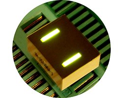 画像1: LED表示器（黄緑色）