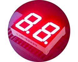 画像1: ★0.56★2桁7セグLED表示器★アノードコモン★