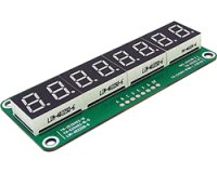 8桁7セグLED表示器基板