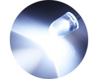 ★特売品★φ8★昼光色LED（20個入）