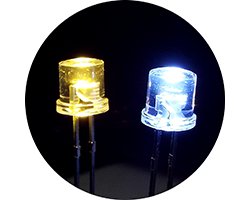 画像1: ★特売品★φ5★平頭型LED（20個入）