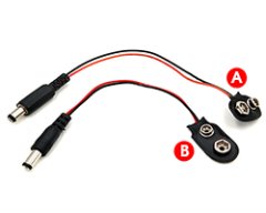 Dcプラグ付き電池スナップ Aitendo Dcプラグ付き電池スナップ Aitendo