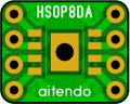 ★HSOP-8★ピッチ変換基板（6枚入）