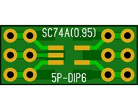 ★SC-74A★ピッチ変換基板（8枚入）