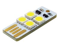 タッチ機能付きUSB直挿小型LEDモジュール