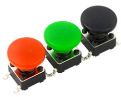 内径3 4 タクトスイッチキャップ 個入 Aitendo