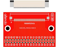 画像1: ★0.8★FFCコネクタwith基板（B）