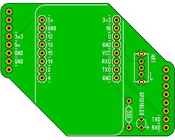 画像1: ESP32-CAM書き込みシールド