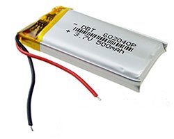 画像1: リチウムポリマー電池★3.7V/500mAh★