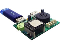 ポケットサイズMP3プレーヤー自作キットWAKA-MP3 ver 1.1 自作向けMP3プレーヤーキット - aitendo