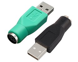 画像1: USB-PS/2変換プラグ