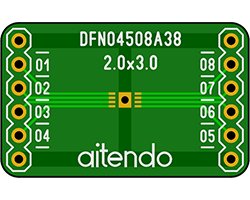 画像1: ★0.45★DFNピッチ変換基板（各種）