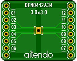 画像1: ★0.4★DFNピッチ変換基板（各種）