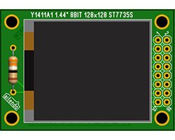 画像1: ★ST7735★1.44★TFT液晶with基板