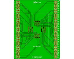 画像1: ICソケット変換基板単体