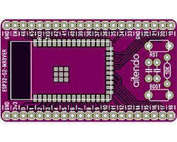 画像1: ESPモジュール変換基板with部品